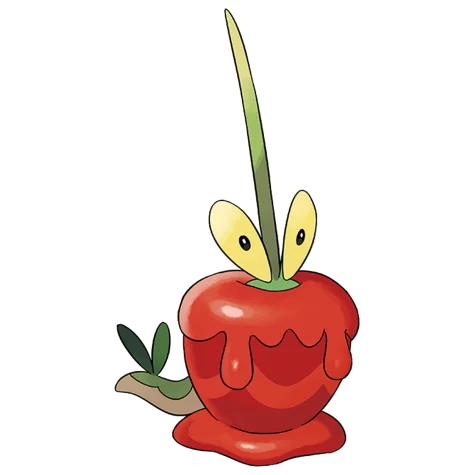 Dipplin - grass, dragon type Pokémon #1011