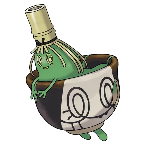 Sinistcha - grass, ghost type Pokémon #1013