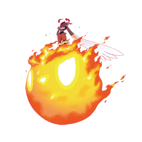 Cinderace #10210 official artwork - fire type Pokemon