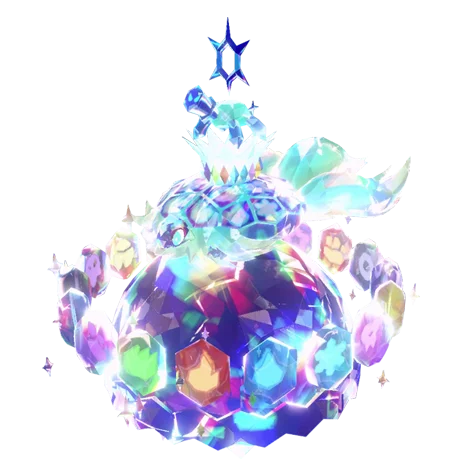 terapagos stellar #10277 official artwork - normal type Pokemon