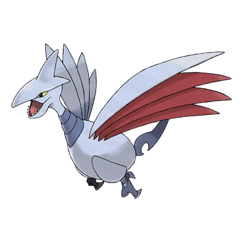 エアームド #227 official artwork - steel/flying type Pokemon