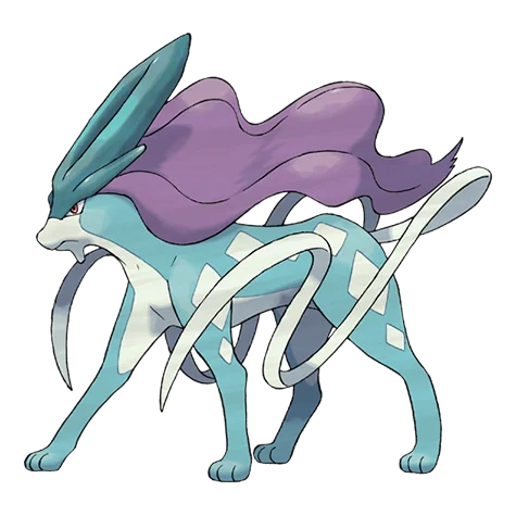 Suicune - water type Pokémon #245