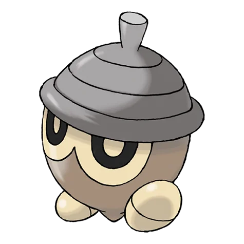 Seedot #273 official artwork - grass type Pokemon