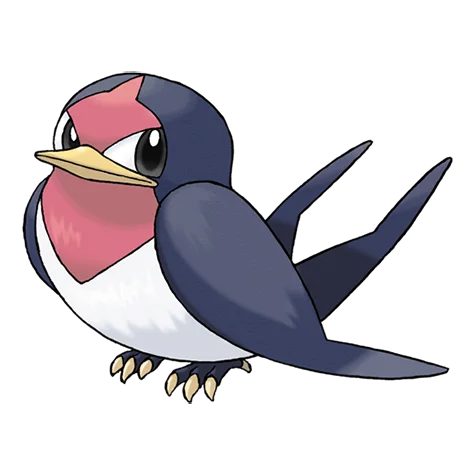 Taillow - normal, flying type Pokémon #276