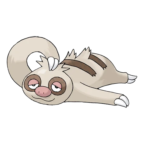 Slakoth - normal type Pokémon #287