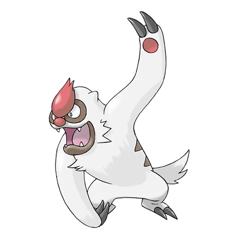 Vigoroth #288 official artwork - normal type Pokemon