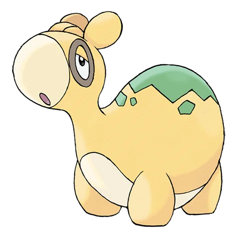 Numel - fire, ground type Pokémon #322
