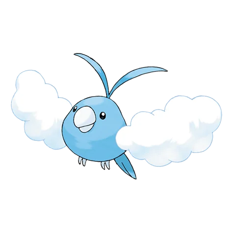 Swablu - normal, flying type Pokémon #333