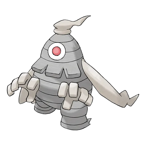 미라몽 #356 official artwork - ghost type Pokemon