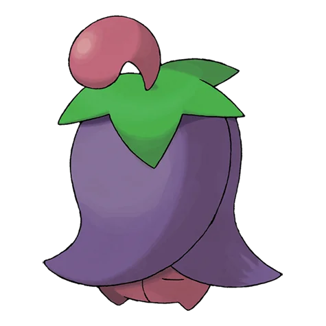 체리꼬 #421 official artwork - grass type Pokemon