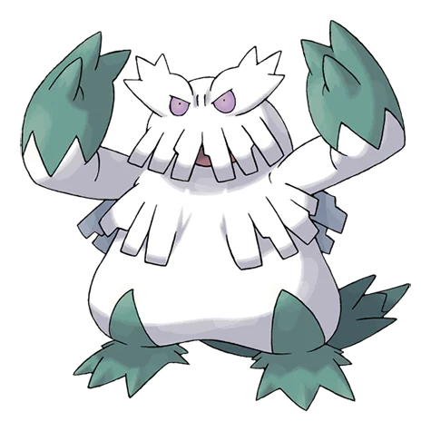 Abomasnow - grass, ice type Pokémon #460