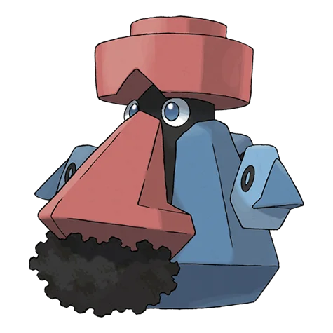 Probopass - rock, steel type Pokémon #476