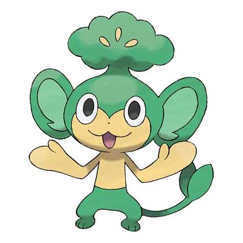 Pansage - grass type Pokémon #511