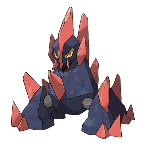 Gigalith #526 official artwork - rock type Pokemon