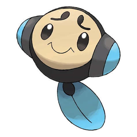 圓蝌蚪 #535 official artwork - water type Pokemon