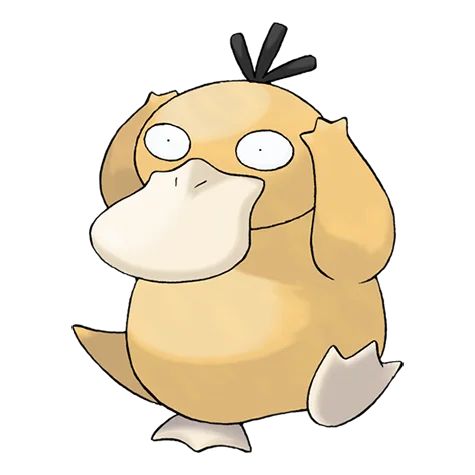 Psyduck - water type Pokémon #054