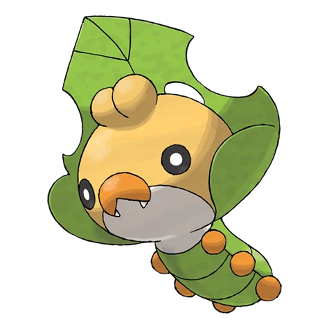 Sewaddle - bug, grass type Pokémon #540