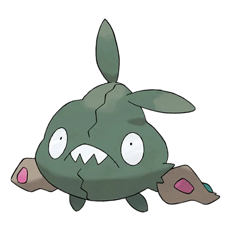 ヤブクロン #568 official artwork - poison type Pokemon