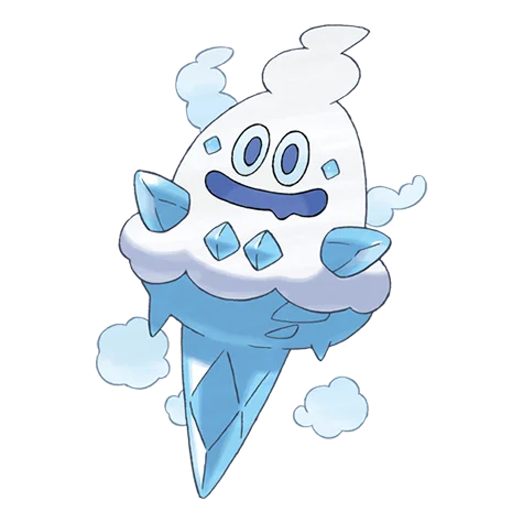 多多冰 #583 official artwork - ice type Pokemon