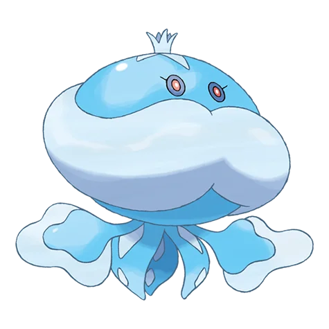 Jellicent - water, ghost type Pokémon #593