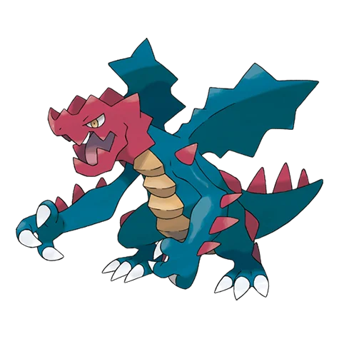 Druddigon #621 official artwork - dragon type Pokemon