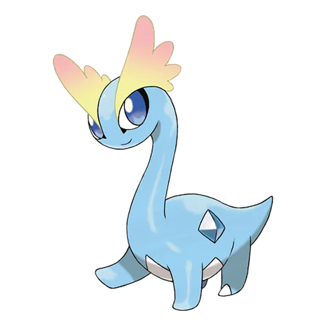 アマルス #698 official artwork - rock/ice type Pokemon