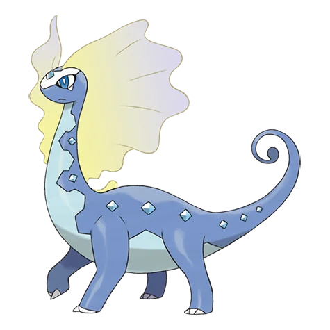 アマルルガ #699 official artwork - rock/ice type Pokemon