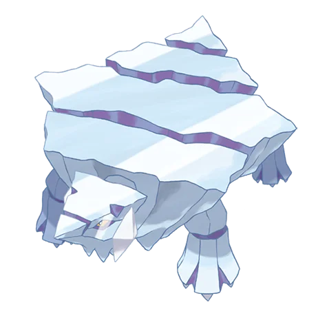 冰岩怪 #713 official artwork - ice type Pokemon