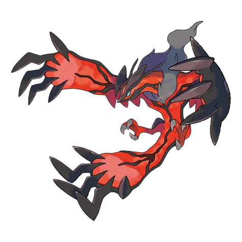 Yveltal - dark, flying type Pokémon #717