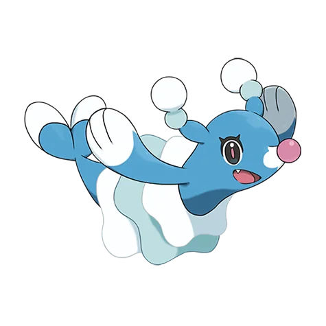 Brionne #729 official artwork - water type Pokemon