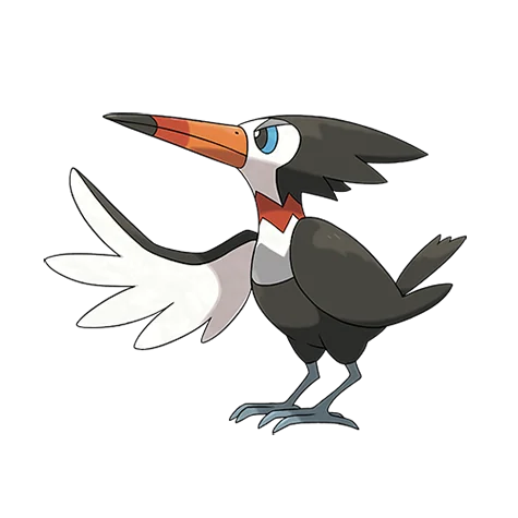 Trumbeak - normal, flying type Pokémon #732