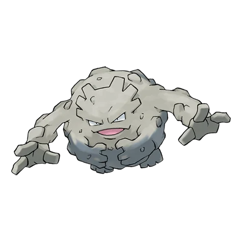 Graveler - rock, ground type Pokémon #075