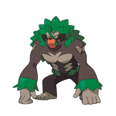 Gorythmic #812 official artwork - grass type Pokemon