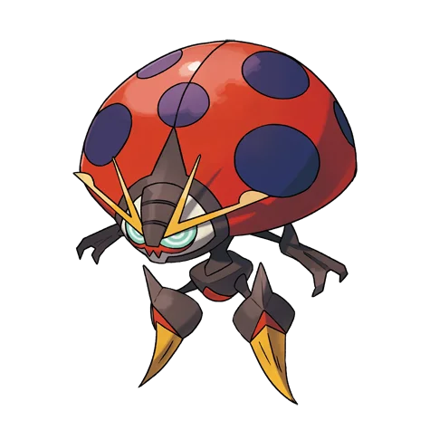 Orbeetle #826 official artwork - bug/psychic type Pokemon