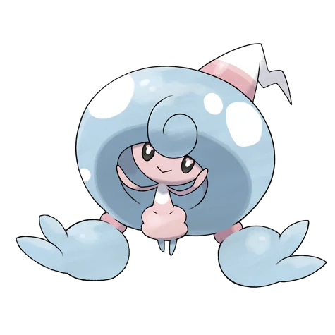 Chapotus #857 official artwork - psychic type Pokemon