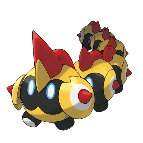 Hexadron #870 official artwork - fighting type Pokemon