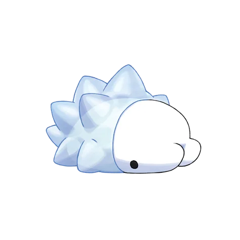 Snom #872 official artwork - ice/bug type Pokemon