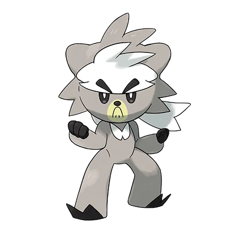 熊徒弟 #891 official artwork - fighting type Pokemon