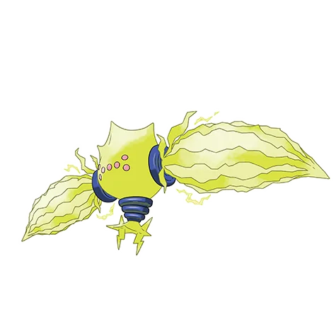 雷吉艾勒奇 #894 official artwork - electric type Pokemon