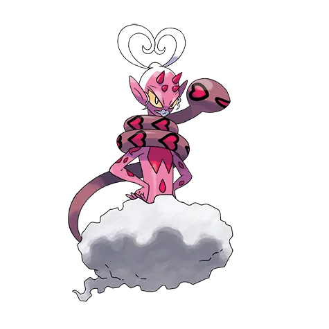 Enamorus #905 official artwork - fairy/flying type Pokemon