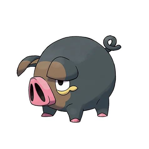 맛보돈 #915 official artwork - normal type Pokemon