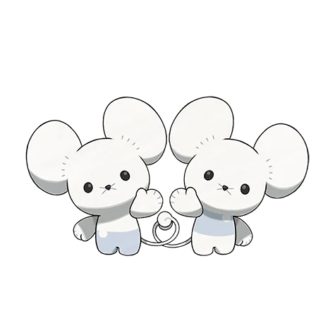 一對鼠 #924 official artwork - normal type Pokemon