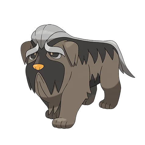 마피티프 #943 official artwork - dark type Pokemon