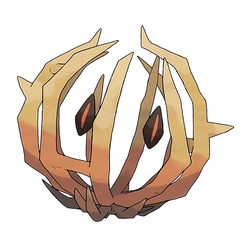 Bramblin #946 official artwork - grass/ghost type Pokemon