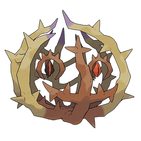 Horrerba #947 official artwork - grass/ghost type Pokemon