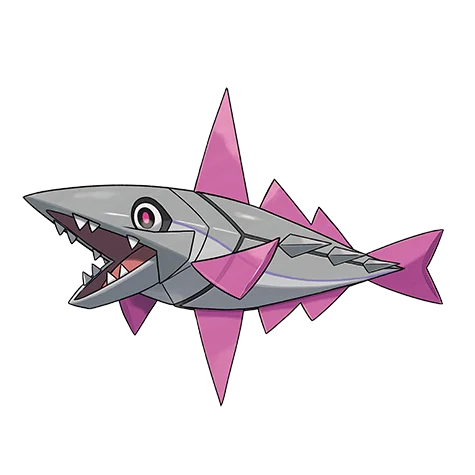 輕身鱈 #976 official artwork - water/psychic type Pokemon