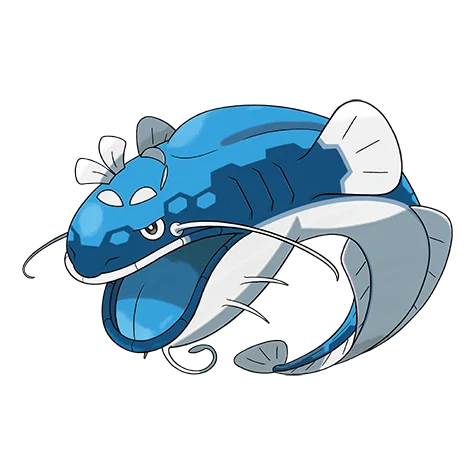 Dondozo #977 official artwork - water type Pokemon