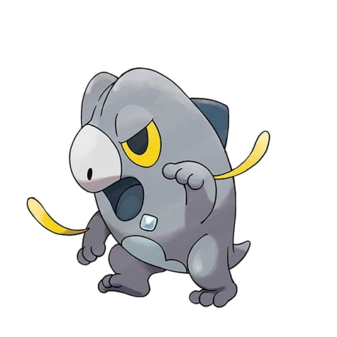 セビエ #996 official artwork - dragon/ice type Pokemon