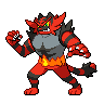 incineroar background test